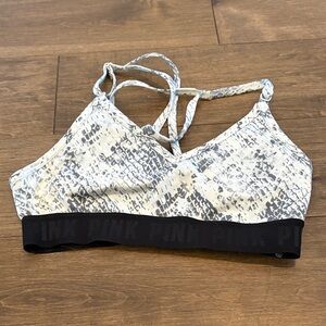 PINK Victoria's Secret Snake Print Bralette